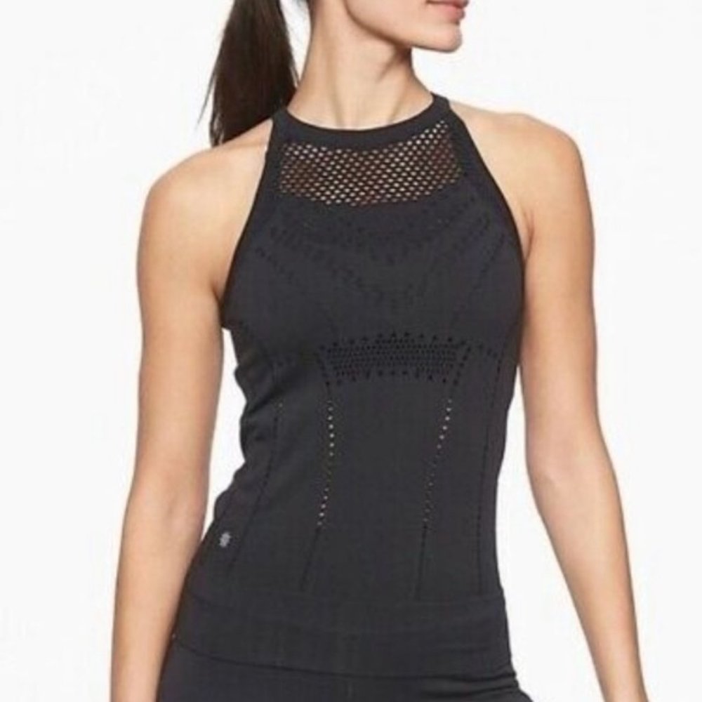 COPY - NWOT ATHLETA DIAMOND MESHY TROPHY TANK TOP - XS
